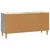 TV ormar 102 x 34,5 x 50 cm Betonska siva Konstruirano drvo