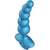 Playhouse Deep 5 Balls Anal Plug Vibrating with Remote Blue