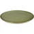 SERAX Surface L krožnik 27 cm, camo zelena