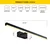 Opviq Zidna lampa 3000K, 12W LED, Crna