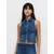 Pull&Bear Bluza temno modra
