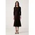 Luisa Spagnoli Cocktail obleka Ghedi 543829 Rjava A-Line Fit