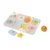 Sestavljanka/Puzzle board geometrijske oblike les v foliji 30x21cm 24m+
