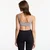 Modrček adidas x entire studios Optime Training Low Support Bra Dove Grey M