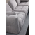 ATELIER DEL SOFA Amaris 3 Seater Light Grey sofa sa 3 sedišta