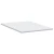 Vidaxl Blazine za vzmetnice Bela 140 x 190 cm