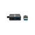 MANHATTAN USB HUB 4port 162296 3.2 G1/5Gbps/Crni