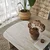 Hanah Home Klub sto Theseus, 105x35x60 cm, Krem