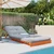 Futon na razvlačenje s madracem smeđi 90 x 206 x 11 cm borovina