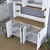 Hanah Home Komoda JE176 3398, 120x184.2x40 cm, Bela