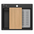 Quadron Sudopera KURT 110 HCQK5052BLM_PC, 2 korita, Crna