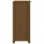 Vidaxl Komoda 2 kosa medeno rjava 40x35x80 cm trdna borovina