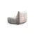 ATELIER DEL SOFA Fotelja sa visokim naslonom Ving Chair Bocek Cream