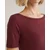 WE Fashion Majica burgund