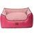 PetJungle krevet za pse sa prugama Roze L 75x60x18 cm