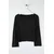 Trendyol Curve Ženska bluza Tbbaw26Af00017, Crna