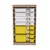 HANAH HOME Višenamenska polica Montana Xs 2D4N8U Sonomo White Yellow