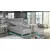 Boxspring postelja Basilio LED - 140x200 cm