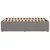 Vidaxl Posteljni okvir brez vzmetnice taupe 120x200 cm blago