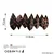 Wallity Zidna dekoracija Hornbeam 2, 52x114 cm, 1.5 mm, Šarena