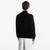Pulover Filling Pieces Knit Quarter Zip Black M