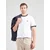 Lyle & Scott Majica nočno modra/rumena/bela