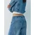 Pull&Bear Kavbojke moder denim