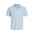 JJ Rebel Muška polo majica 12271166, Svijetloplava
