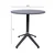 Homestar Miza BEIDA D70xV72cm, rjava