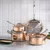 Ponev za omako CON CLASSE, 22 cm, baker, Ruffoni
