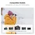 K&F CONCEPT Sony NP-FW50 3-pack Camera Charger with LCD Display/With Micro USB and Type-C cable