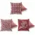 Aberto Design AC 4243 4111 4255 Set od 3 dekorativna jastuka, 43 x 43 cm, Šareni