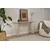 Hanah Home Konzola Sira, 75x35x150 cm, Krem