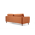 Atelier del Sofa Trosed Rome 90x70x215cm Narandžasti