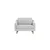 Atelier del Sofa Fotelja Robin Loveseat, Prljavo bela