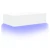 TV ormarić s LED svjetlima bijeli 60 x 35 x 15,5 cm