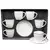 Sigma Set šoljica za kafu QRD2518-D, 6 komada, 140 ml, Beli