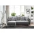 ATELIER DEL SOFA Ugaona garnitura Puffy Grey