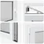 Prozor za podrum RISOR 110 x 70 cm PVC i staklo Bijela