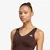 Modrček adidas Essentials Seamless Bralette Aurora Coffee L