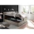 MID.YOU POSTELJA BOXSPRING 180 cm  x 200 cm , tekstil umazano rjava