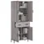 Visoka komoda siva sonome 69,5x34x180 cm od konstruiranog drva