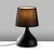 Opviq Stona lampa Gota-15470, Crna