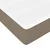 Vidaxl Box spring postelja z vzmetnico taupe 180x200 cm blago