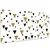 Decormat Podloga za mizo Triangle 100x50 cm