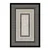 Conceptum Hypnose Tepih HM-CRP25-36, Pravougaoni, 180 x 280 cm, Crno-bež