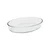 Food warming container, glass, 3.3 L