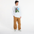 Majica A BATHING APE Bape Graphic Relaxed Fit Ls Tee White M