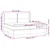 Vidaxl Box spring postelja z vzmetnico svetlo siva 200x200 cm blago