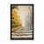 Plakat jesenski drevored - 20x30 black